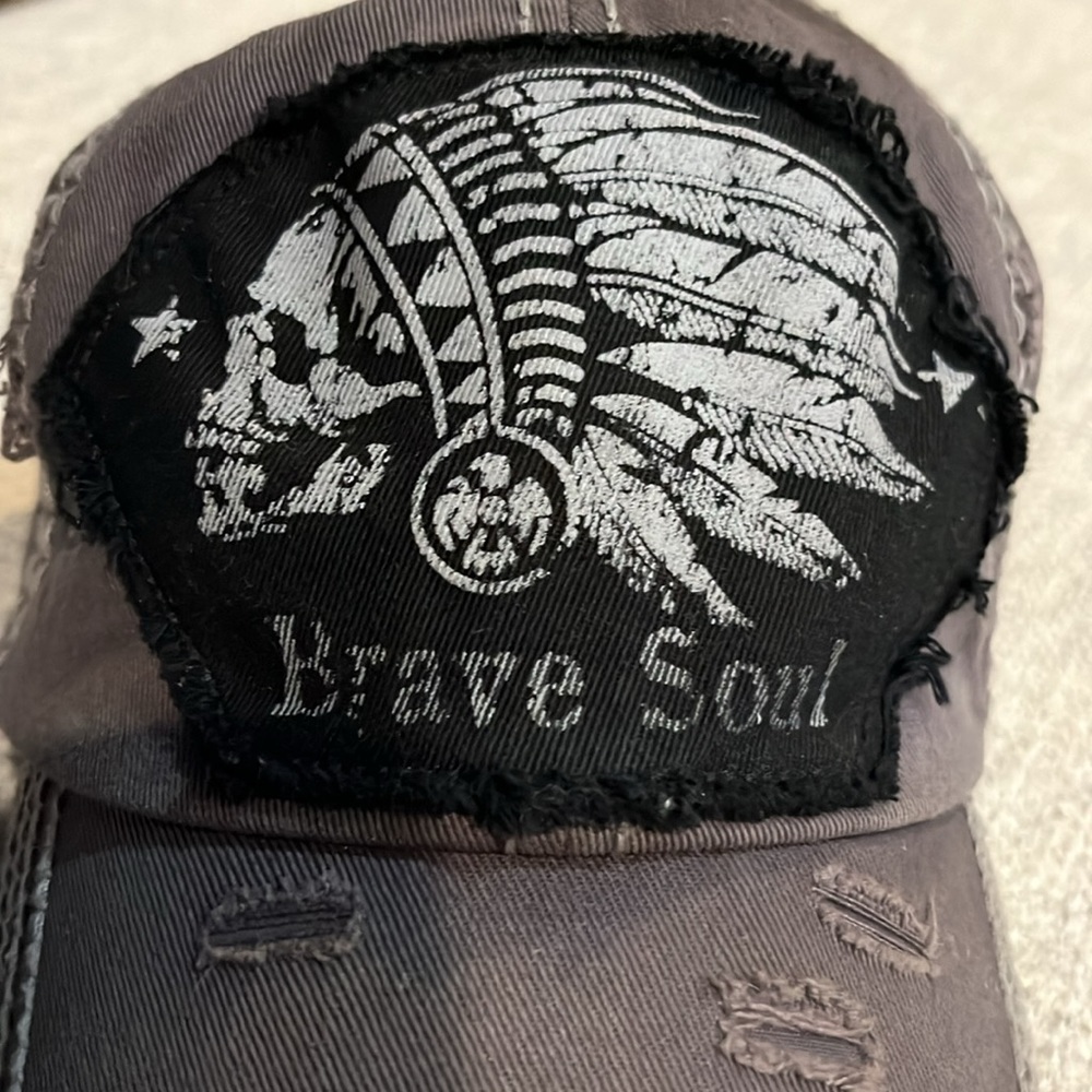 Brave Soul distressed cap